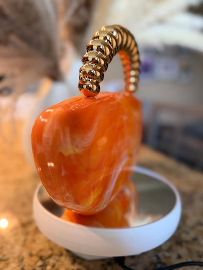 Marble Resin Clutch