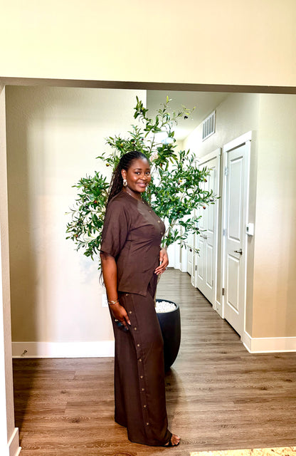 Linen Two Piece Set