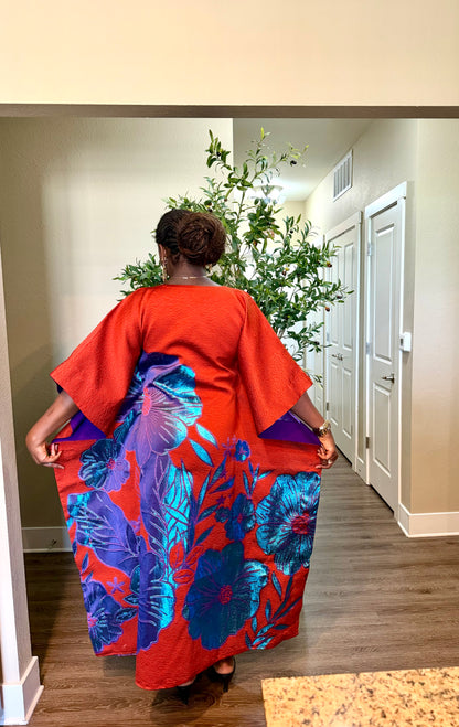 European Brocade Bubu Dress