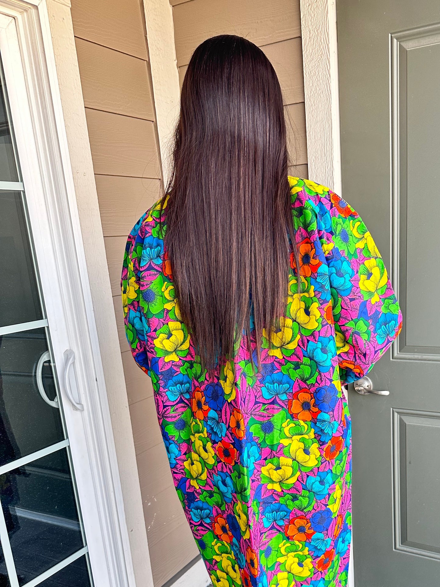 Vibrant Floral Kimono Jacket