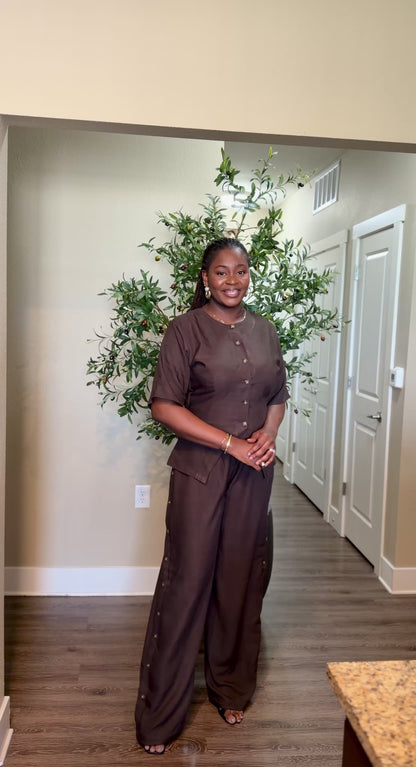 Linen Two Piece Set